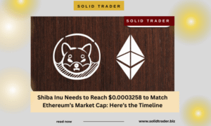 Shiba Inu needs to reach $0.0003258 to match Ethereum's market cap: here's the timeline.